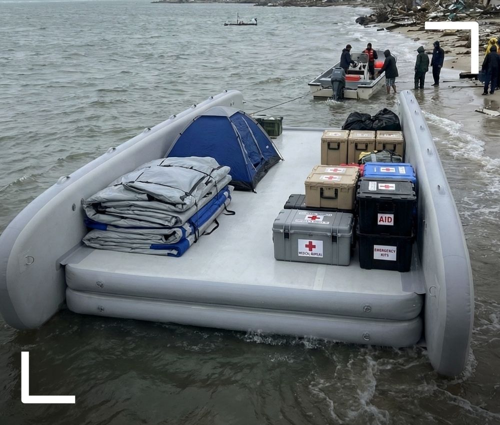 Aid Equipment on a Manta